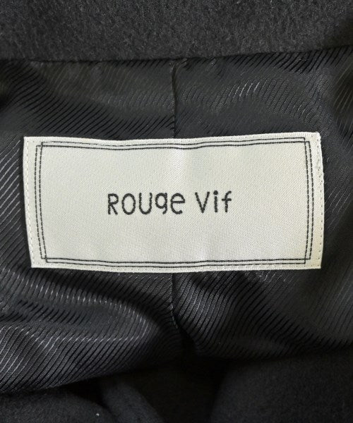 Rouge vif 支撐領外套