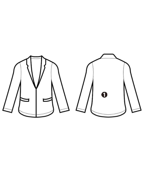 COUP DE CHANCE 無領外套