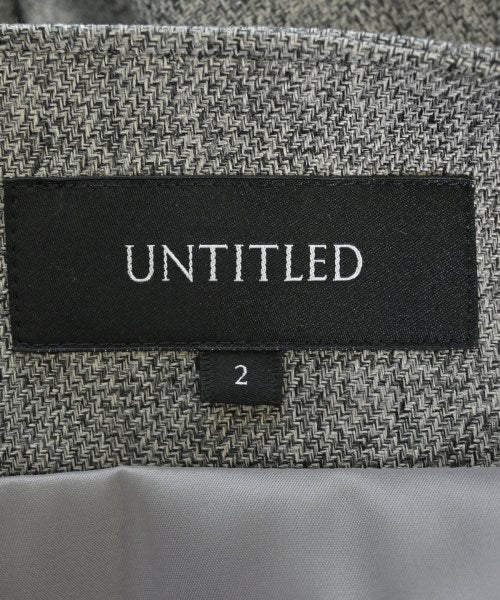 UNTITLED 無領外套