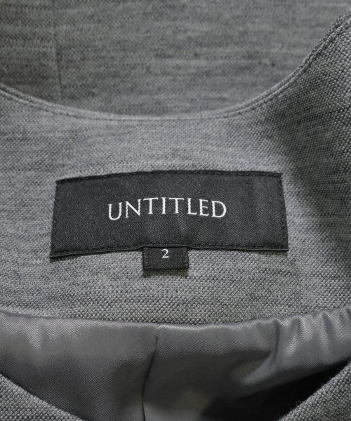 UNTITLED 無領外套
