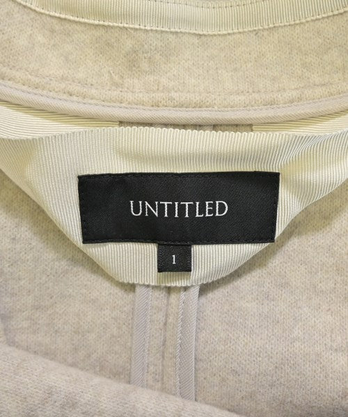 UNTITLED 無領外套