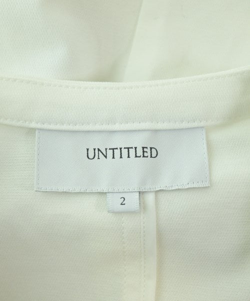 UNTITLED 無領外套