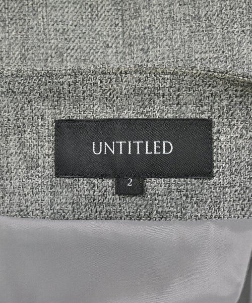 UNTITLED 無領外套