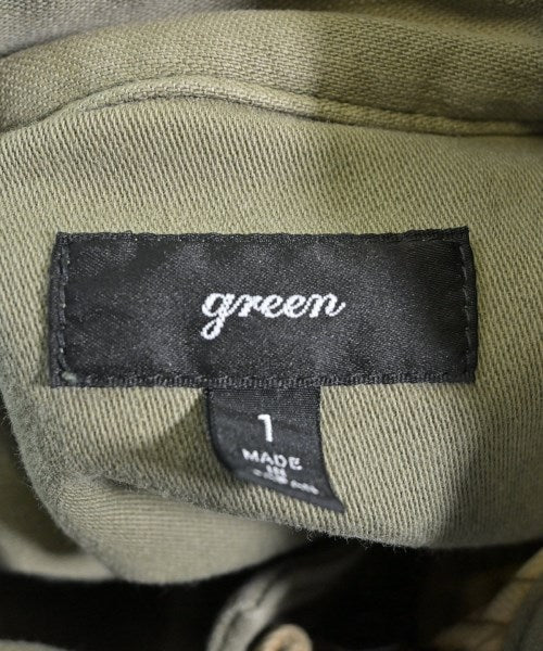 green 軍裝夾克