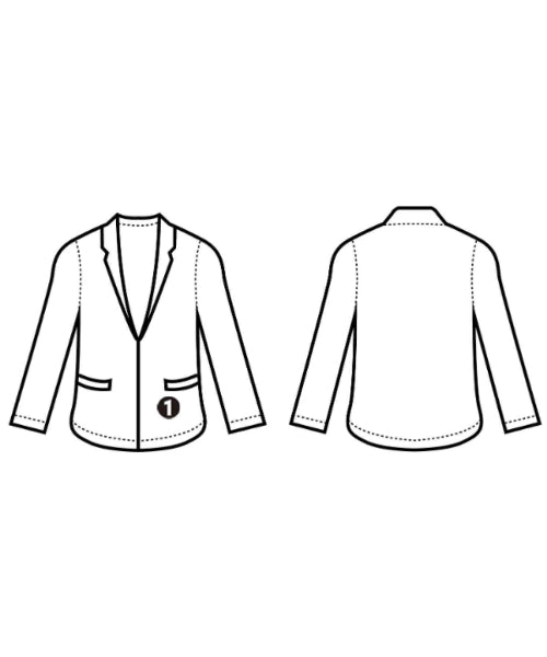 theory luxe 無領外套