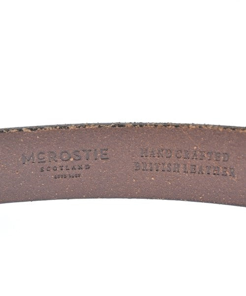 McRostie of Glassgow 皮帶