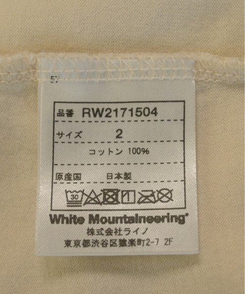 White Mountaineering T恤/上衣
