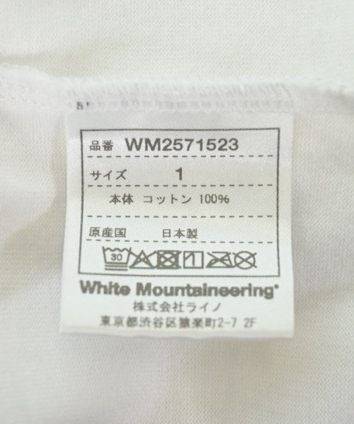 White Mountaineering T恤/上衣