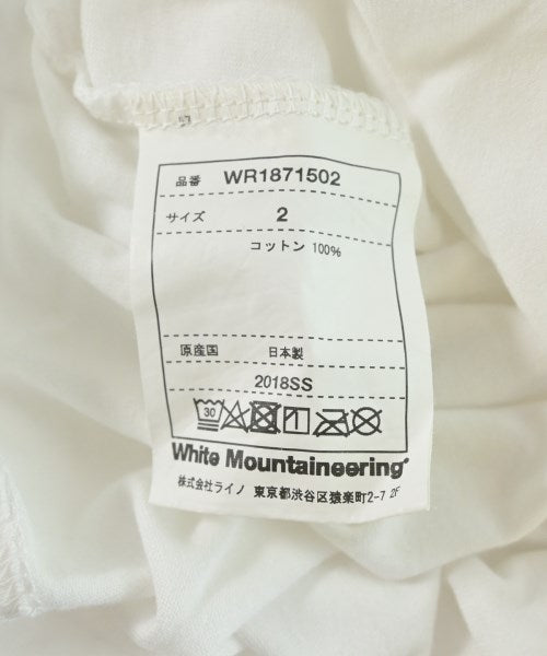 White Mountaineering T恤/上衣