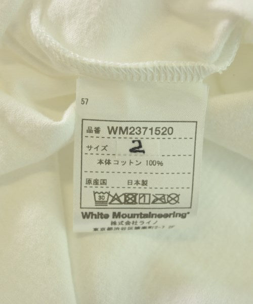 White Mountaineering T恤/上衣