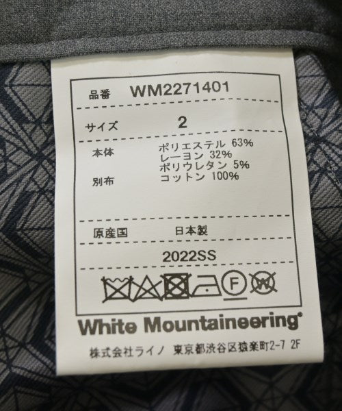 White Mountaineering 長褲