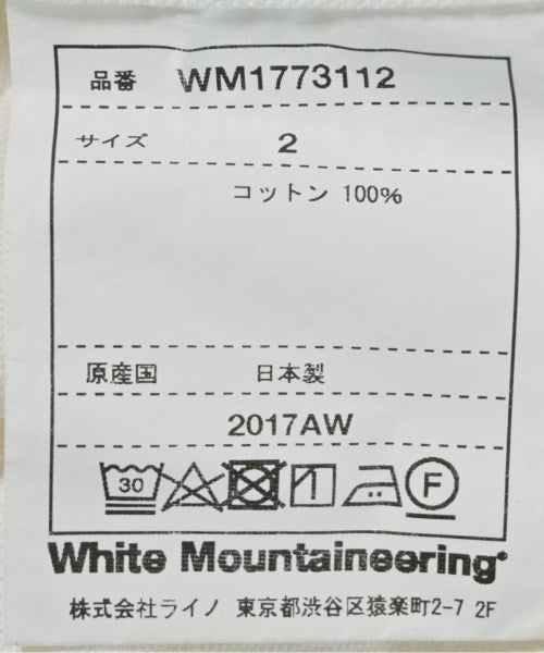 White Mountaineering 休閒襯衫