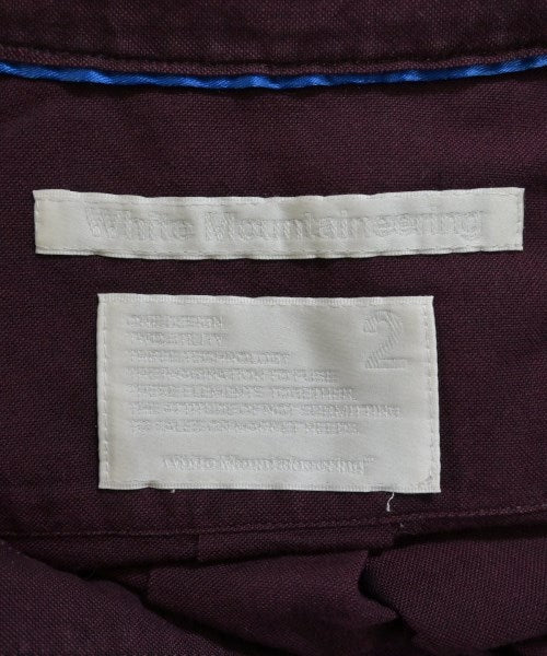 White Mountaineering 休閒襯衫