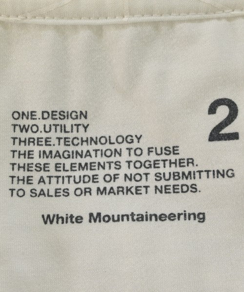 White Mountaineering T恤/上衣
