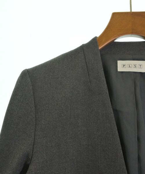 PLST 無領外套