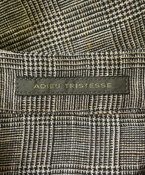 ADIEU TRISTESSE 無領外套