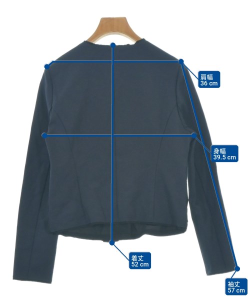LANVIN en bleu 無領外套