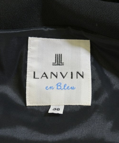 LANVIN en bleu 無領外套