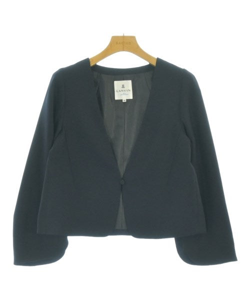 LANVIN en bleu 無領外套
