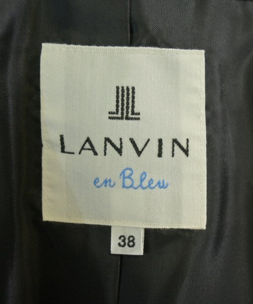 LANVIN en bleu 無領外套