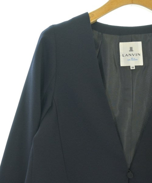 LANVIN en bleu 無領外套