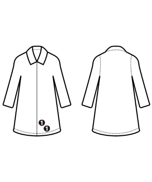 SNIDEL 羊毛大衣