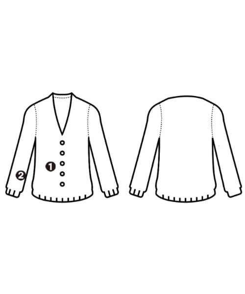 L'Appartement DEUXIEME CLASSE 開襟衫