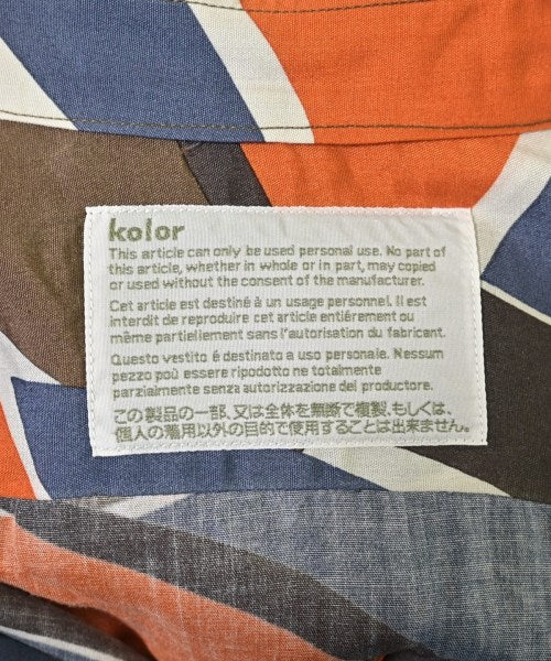 kolor 休閒襯衫