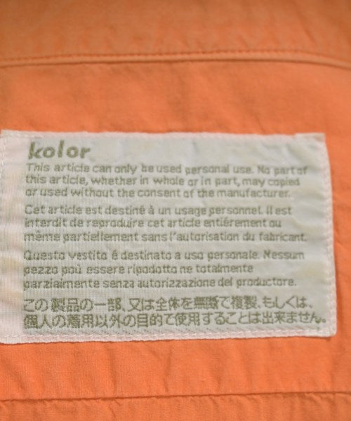 kolor 休閒襯衫