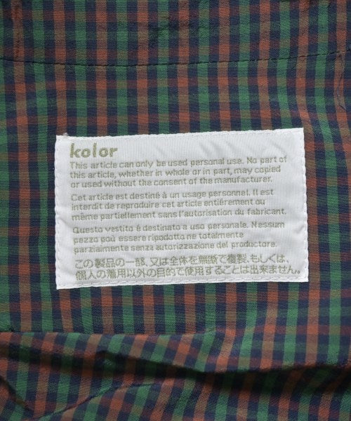 kolor 休閒襯衫