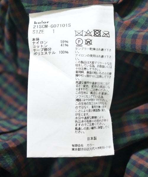 kolor 休閒襯衫