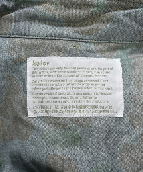 kolor 休閒襯衫