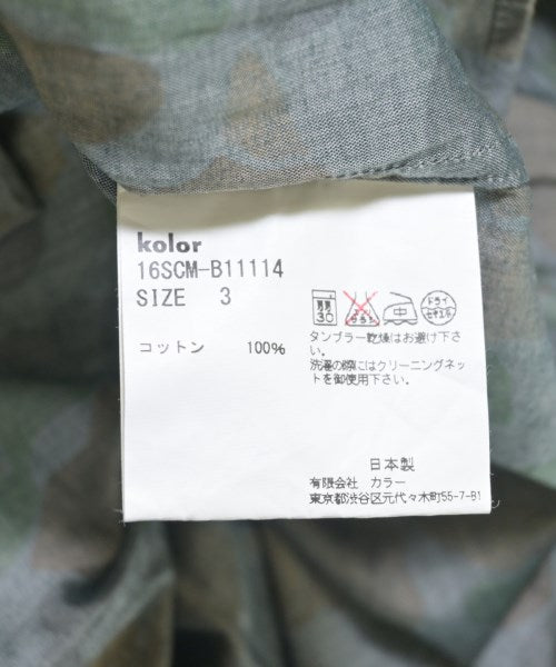 kolor 休閒襯衫