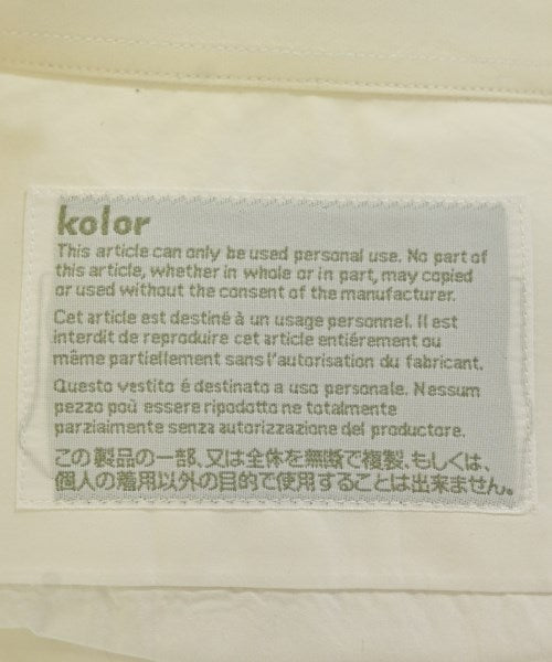 kolor 休閒襯衫