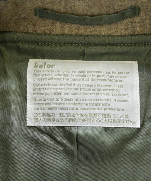 kolor 支撐領外套