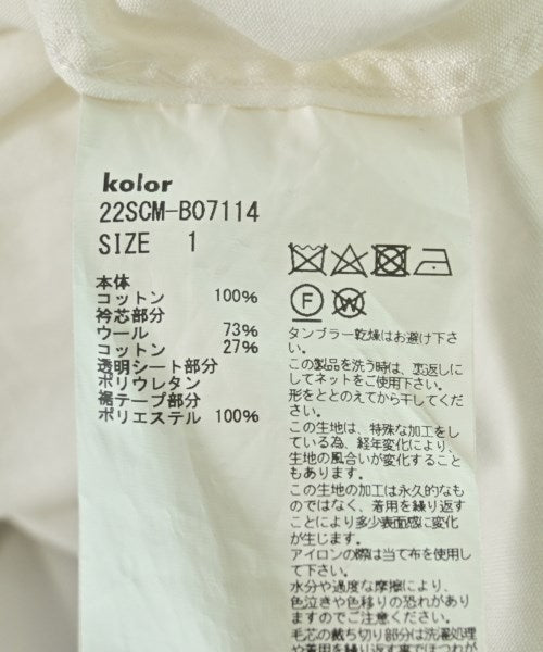 kolor 休閒襯衫