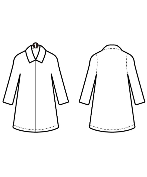 UNITED ARROWS 切斯特披風