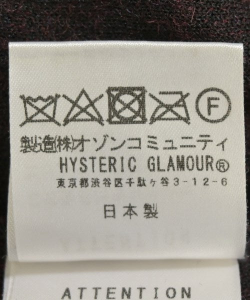 HYSTERIC GLAMOUR 毛衣