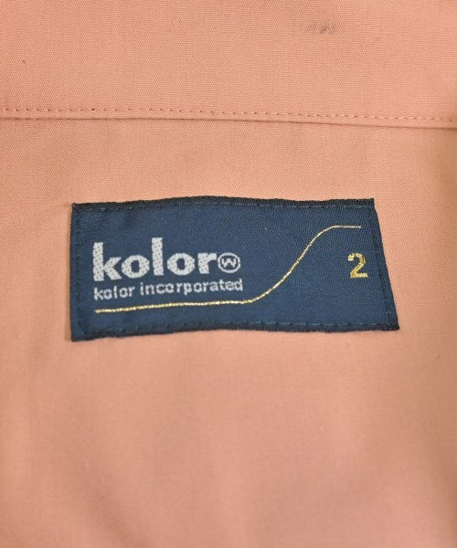 kolor 休閒襯衫