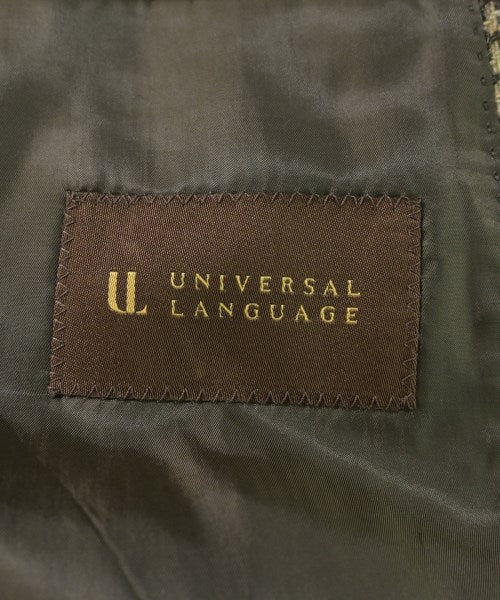 UNIVERSAL LANGUAGE 西裝外套