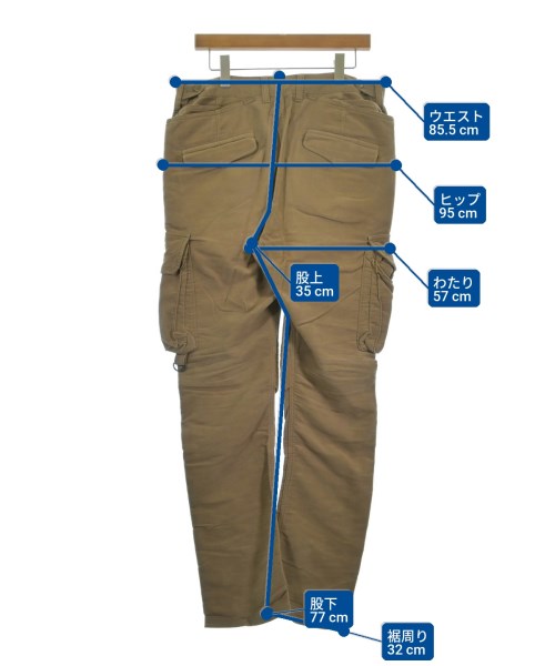 CABANE de zucca 工裝褲