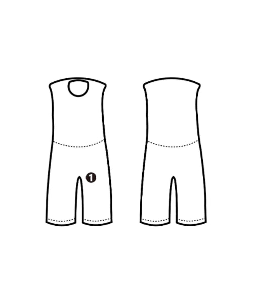 TOGA 連身衣/馬戲團服/連身褲