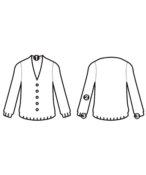 sacai 開襟衫