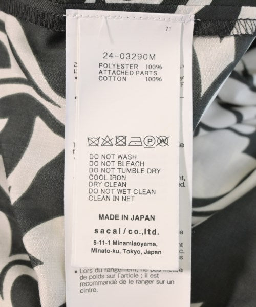 sacai 休閒襯衫