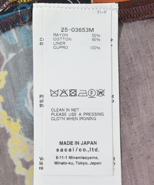 sacai 休閒襯衫