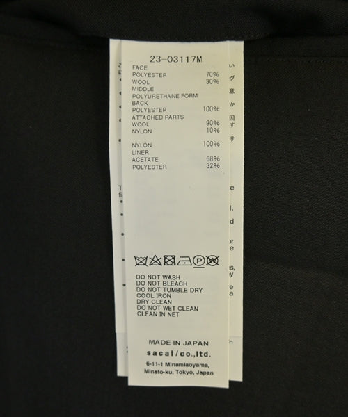 sacai 切斯特披風