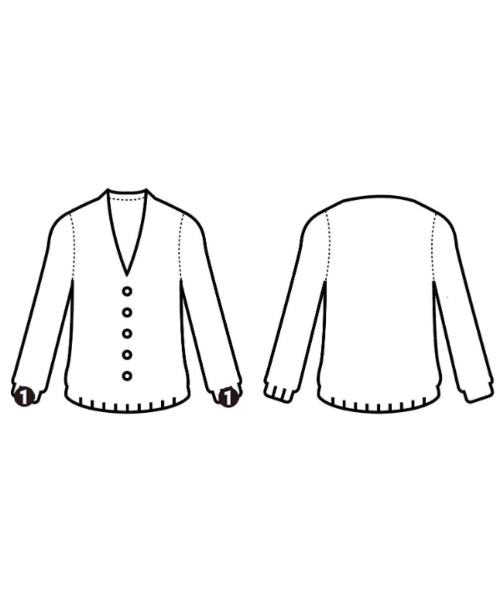 sacai 開襟衫