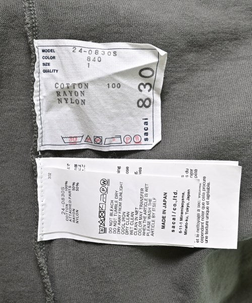 sacai T恤/上衣