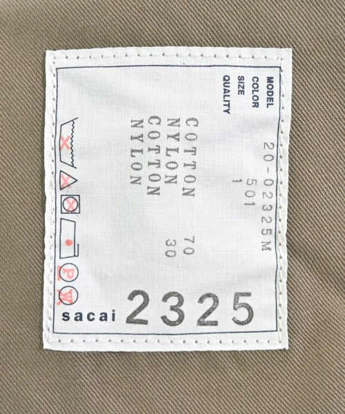 sacai 剪裁褲