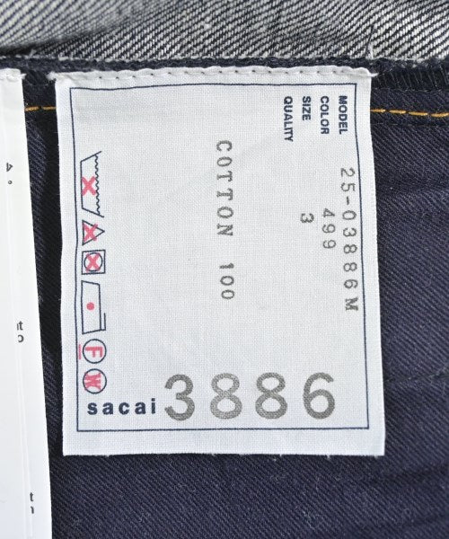 sacai 牛仔褲